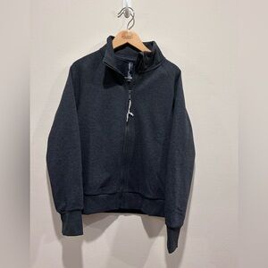 Mondetta women’s Charcoal Zip-Up jacket